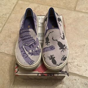 Kids cat and mouse Rothy’s sneakers